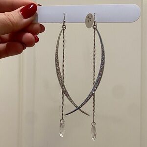 Elegant Silver Drop Earrings